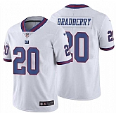 Nike Giants 20 James Bradberry White Color Rush Limited Jersey Dzhi,baseball caps,new era cap wholesale,wholesale hats